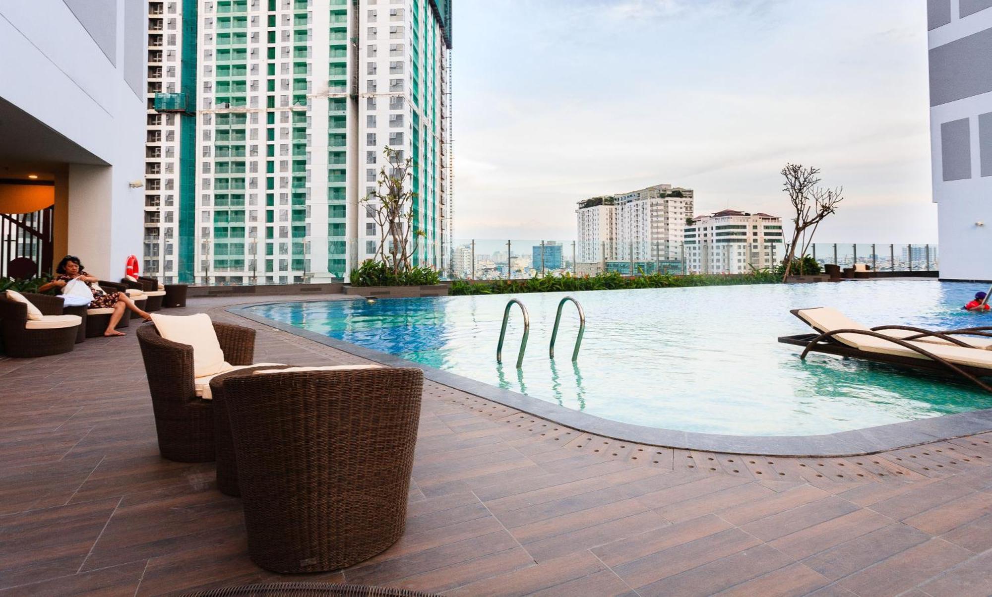 Central Business District Rivergate Apartment - Free Pickup & Pool Ho Şi Min Exterior foto