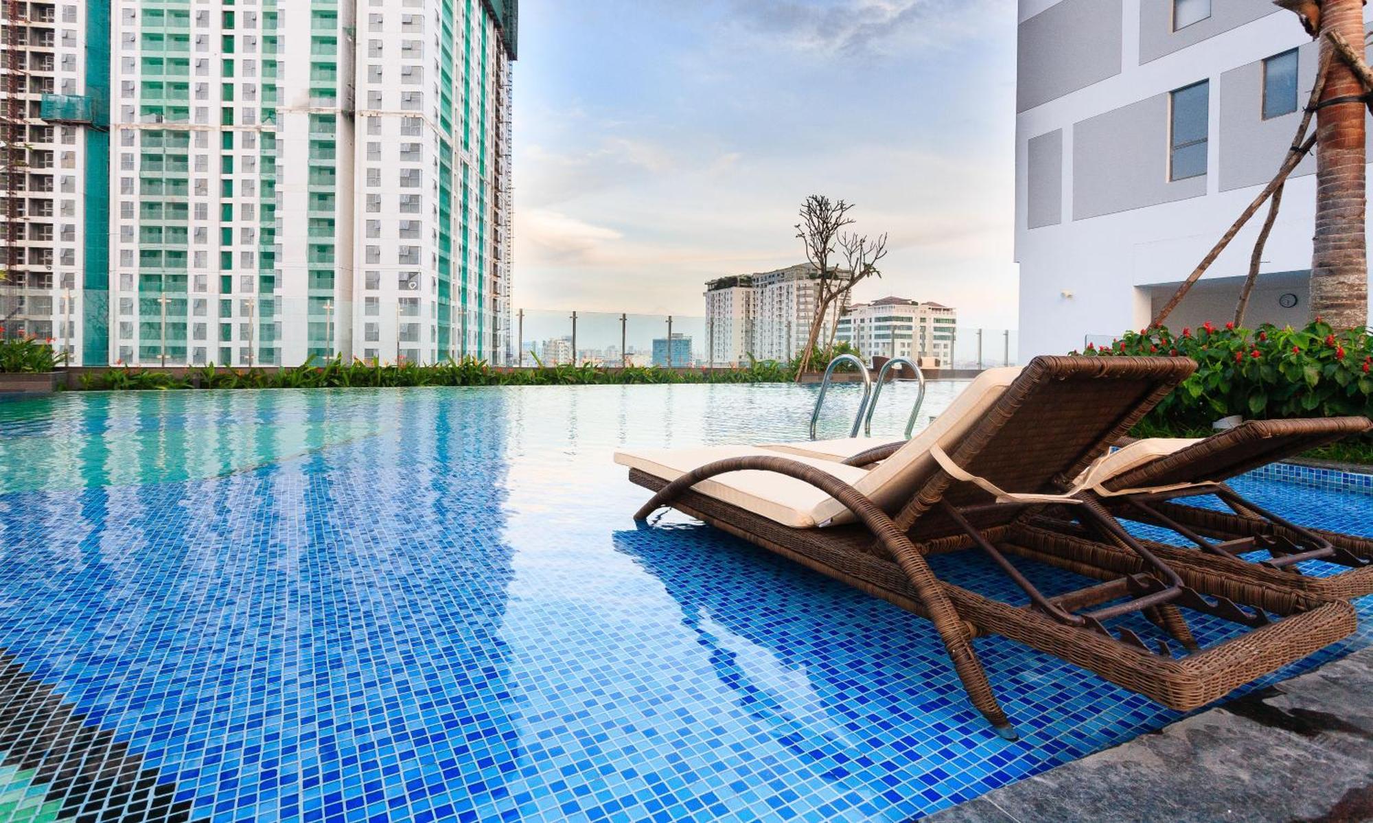 Central Business District Rivergate Apartment - Free Pickup & Pool Ho Şi Min Exterior foto