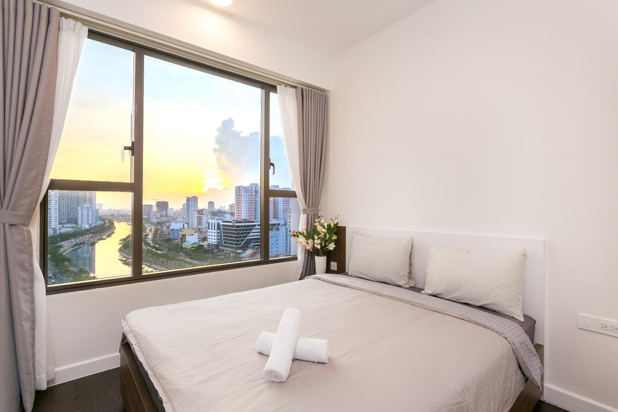 Central Business District Rivergate Apartment - Free Pickup & Pool Ho Şi Min Exterior foto